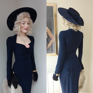 To order...21st Century bodycon style Jayne Mansfield top with matching skirt or dress