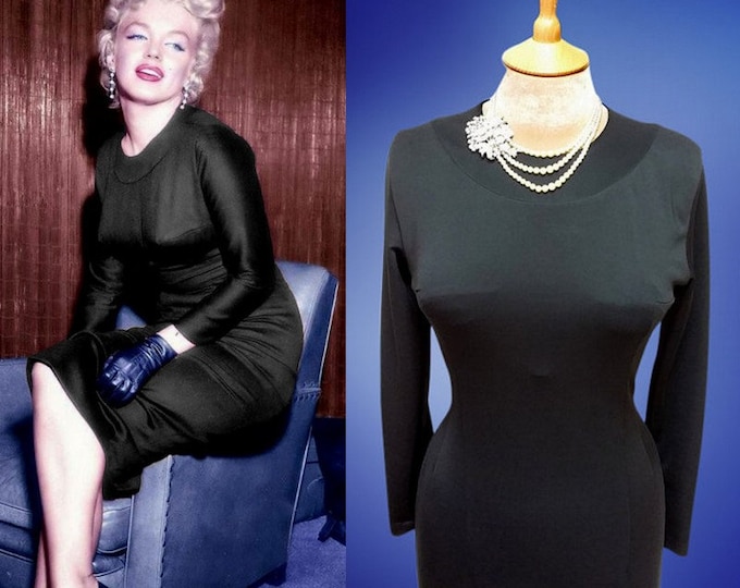 To order...Marilyn Monroe...Little black dress