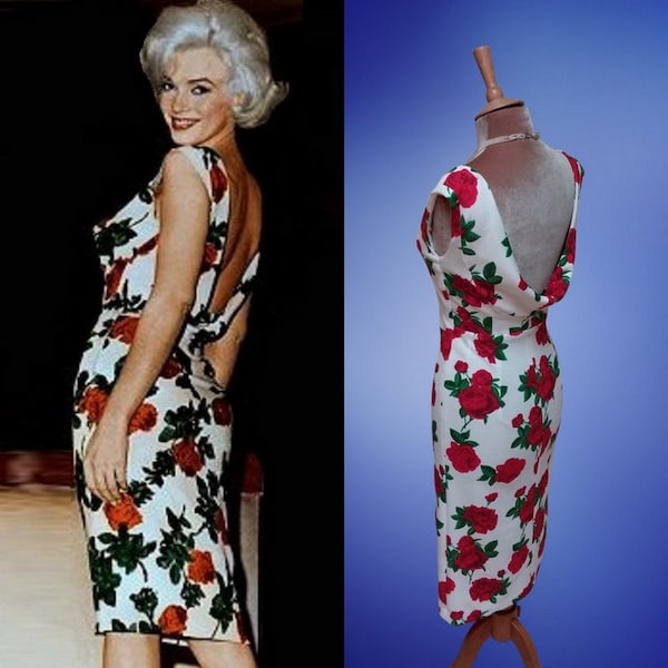 To order...Somethings got to give roses dress (Very limited fabric)