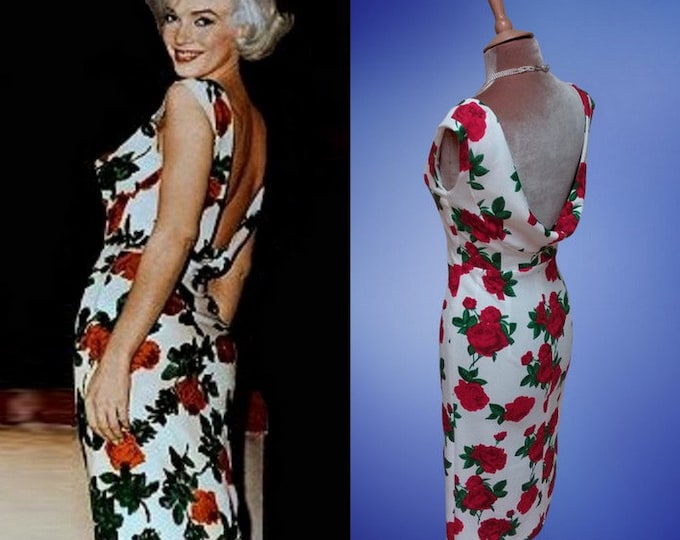 Reserved for Julie..Somethings got to give roses dress