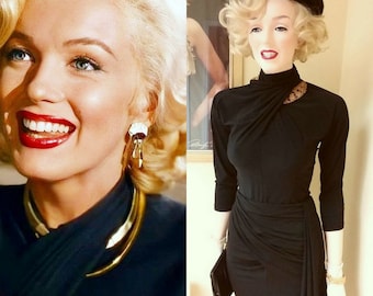 NEW...To order...Marilyn Monroe 'Gentlemen prefer blondes top with matching skirt (New design)