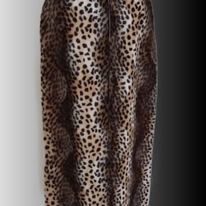 To order...Marilyn Monroe...Gentlemen Prefer Blondes...Leopard cape and matching hand muff image 6