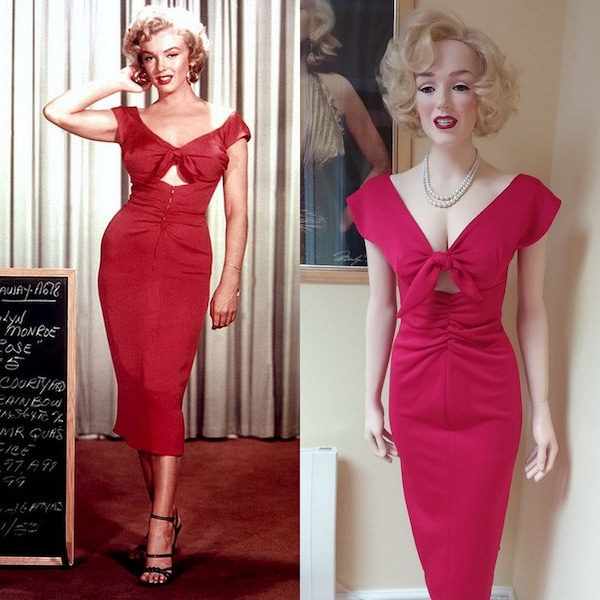 Reserviert für Marilyn Monroe...'Niagara' Kleid (Extra small, Small)