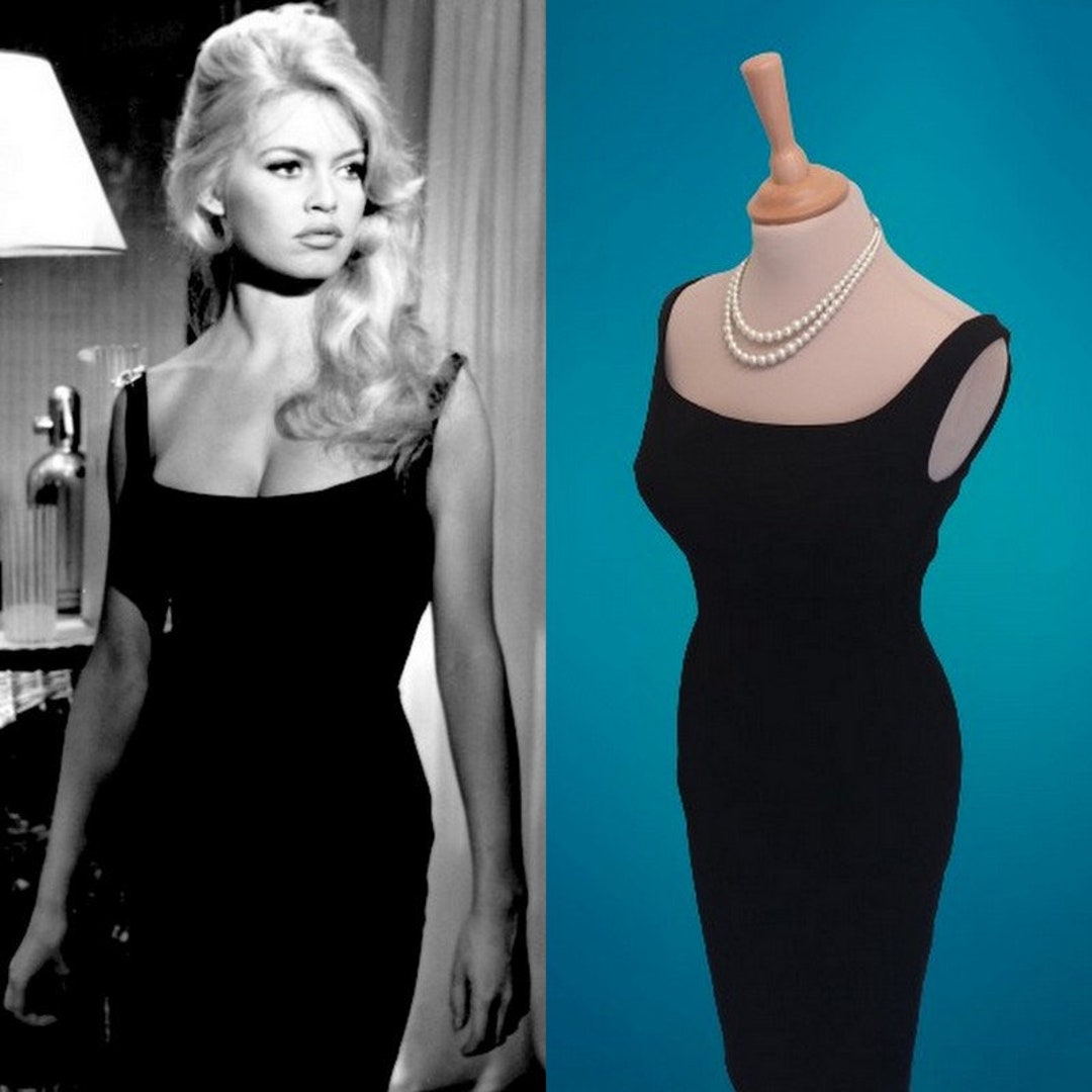 To Order...brigitte Bardot Little Black Dress - Etsy To Order...brigitte Bardot Little Black Dress - Etsy
