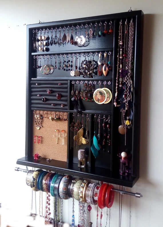 Vertical jewelry organizer deals