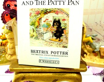 The Tale of the Pie and the Patty Pan by Beatrix Potter Beautiful Illustrations Vintage 1989 Hardback Book Dust Wrapper