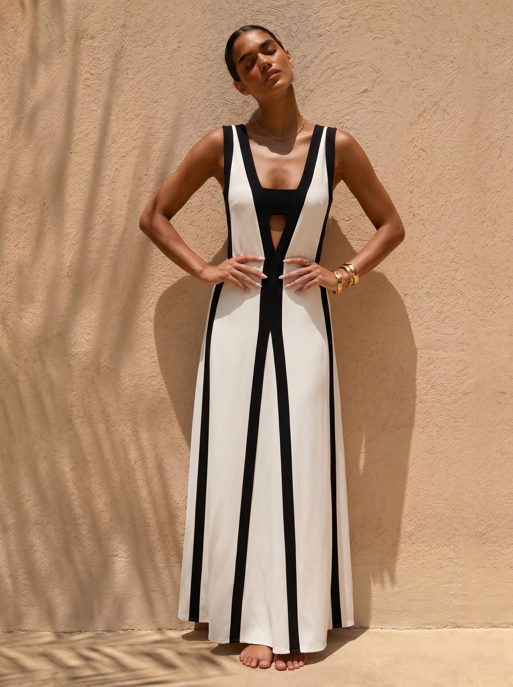 kimono dress maxi BlackMilk x ACOTAR | House of Archeron Kimono Maxi Dress | Blue