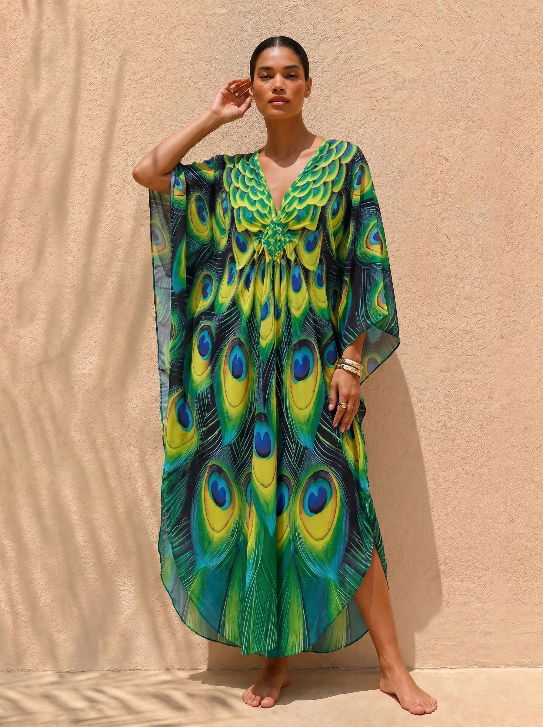 boho peacock dress Maxi bow_styles JANE'S SIGNATURE SOMETHING BLUE Colour:Deep Sea Embrace the Classic Sleeveless