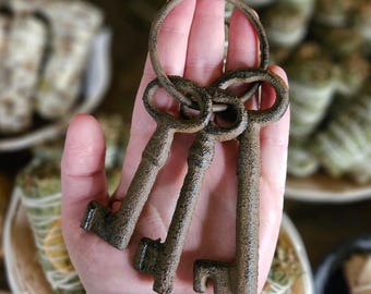 Skeleton Keys, Iron, Three, Hecate, Hecate's Key, Home, Protection, Magic,