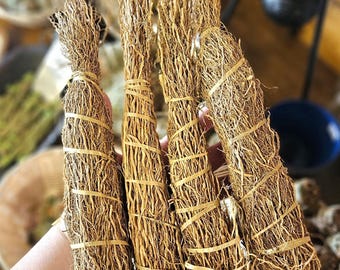 XXL Dried Patchouli Root | Natural Herb for Spells | Smudging | Rituals | Grounding | Prosperity | Protection Magic | Pogostemon cablin