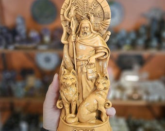 Odin, Freya, Loki, Hela Statue, You Choose, Norse Statue