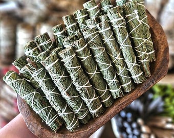 CEDAR Smudge Bundle MINI ONE, Cleansing, Purification, Ceremony