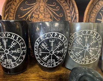 Rune Viking Compass Cup