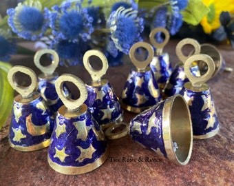 Celestial Bell, (one) Small Ritual Bell, Ceremony, Cleansing, Energy Cleansing, Altar Tool