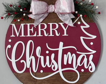 Merry Christmas hanger