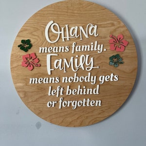Ohana Mean Family - Family means