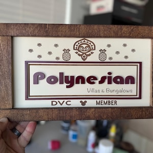 Polynesian DVC Sign