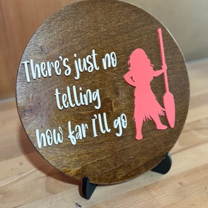 Moana Girl&#39;s Room Sign