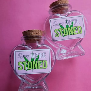 Heart stash jar | cute stash box | sorry we&#39;re stoned | cute accessories | girly stoner | stoner stickers