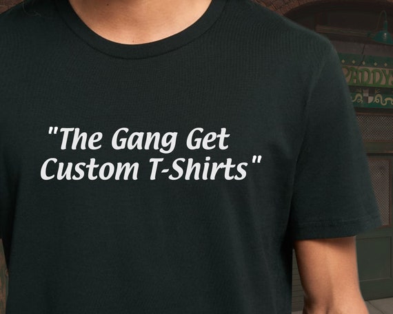 Personalised It's Always Sunny T-shirt 