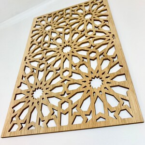 Large Moroccan Decorative Wood Panels in 70cm, 80, 90, 100, 110 & 120cm Fretwork for Furniture ...