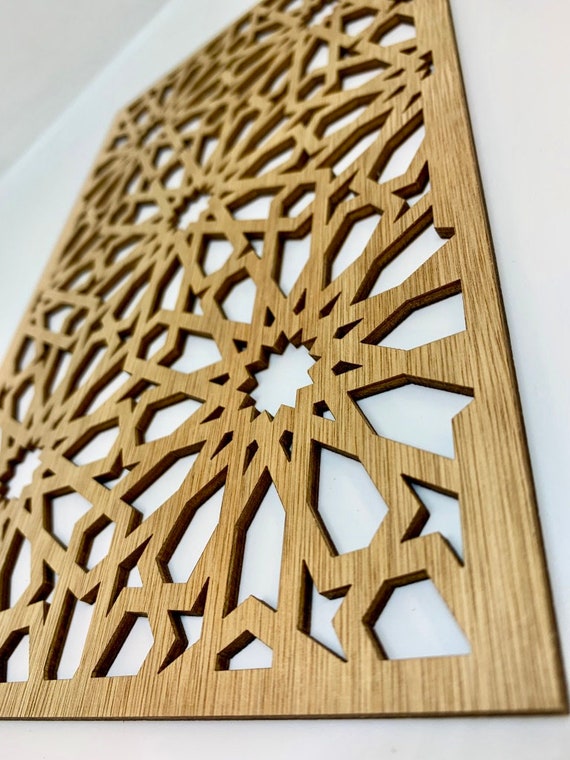 Ordine personalizzato per 2 pannelli decorativi in legno marocchino -   Italia