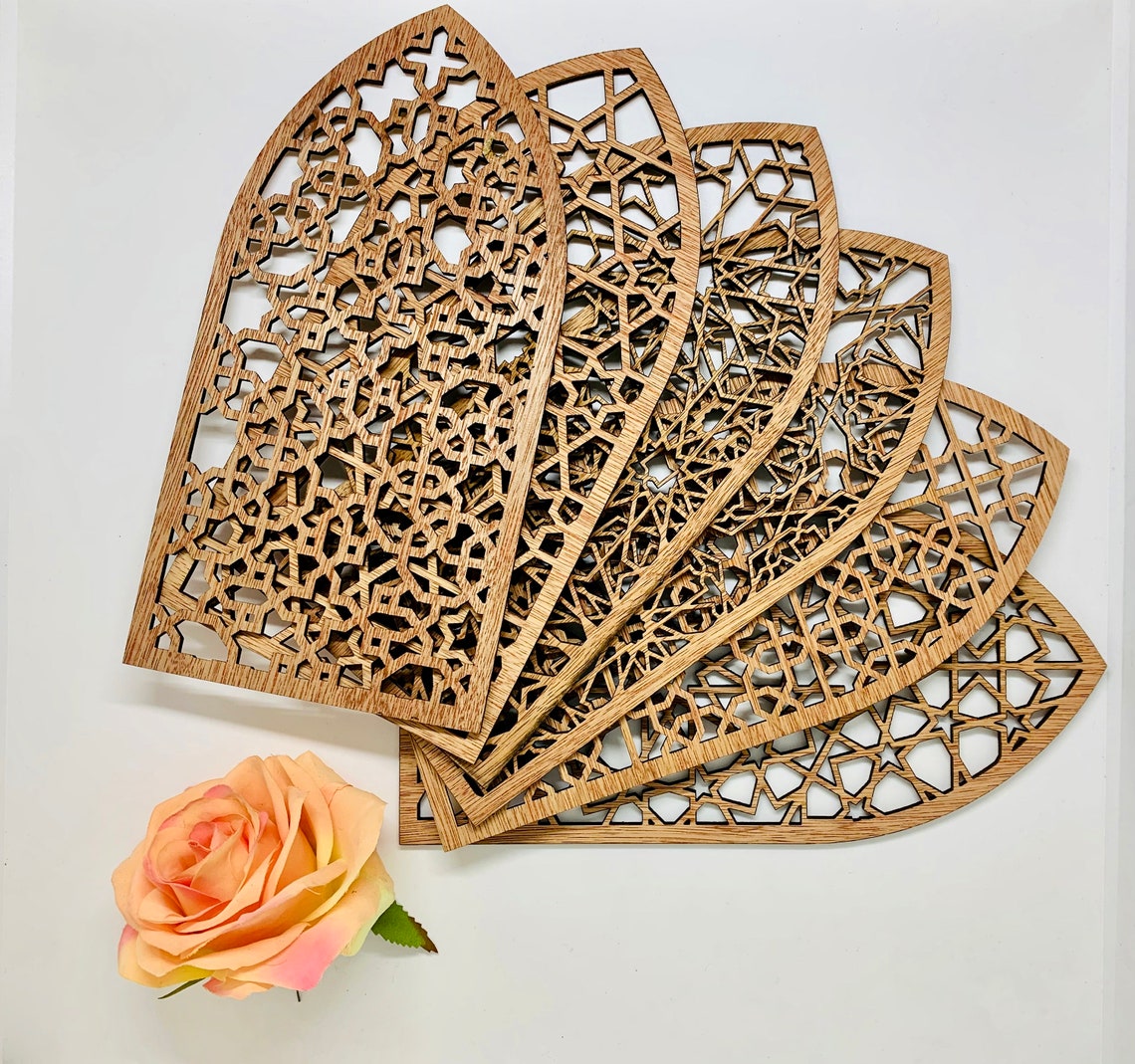 Large Moroccan Decorative Wood Panels in 70cm 80 90 100 - Etsy UK