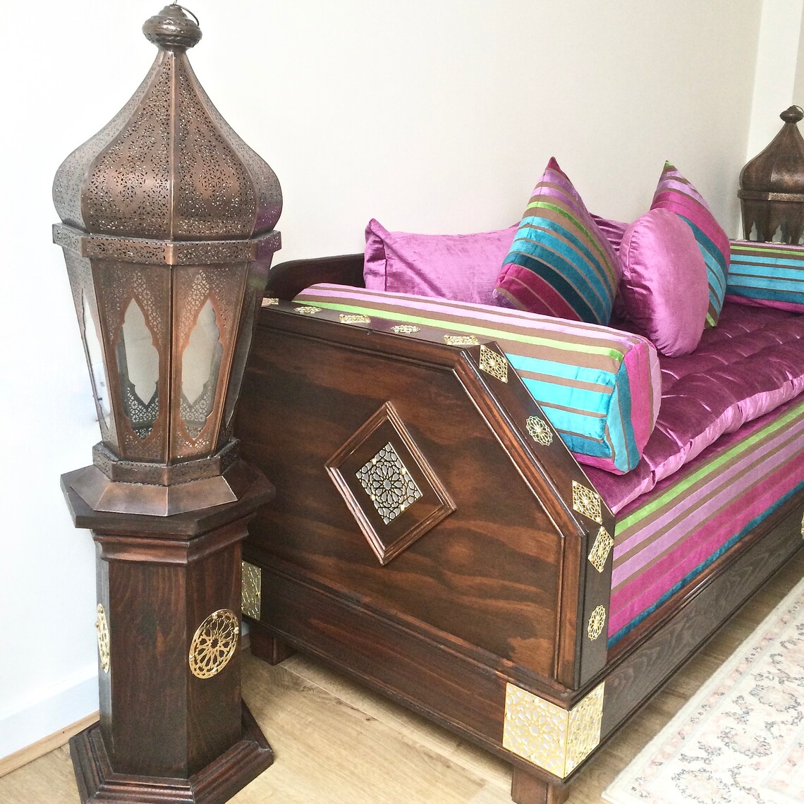 Luxurious Moroccan Couch 3 seater Sofa Sofa Bench Daybed Etsy