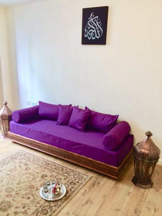 Luxurious Moroccan Sofa Daybed Arabian Bench Moorish Etsy