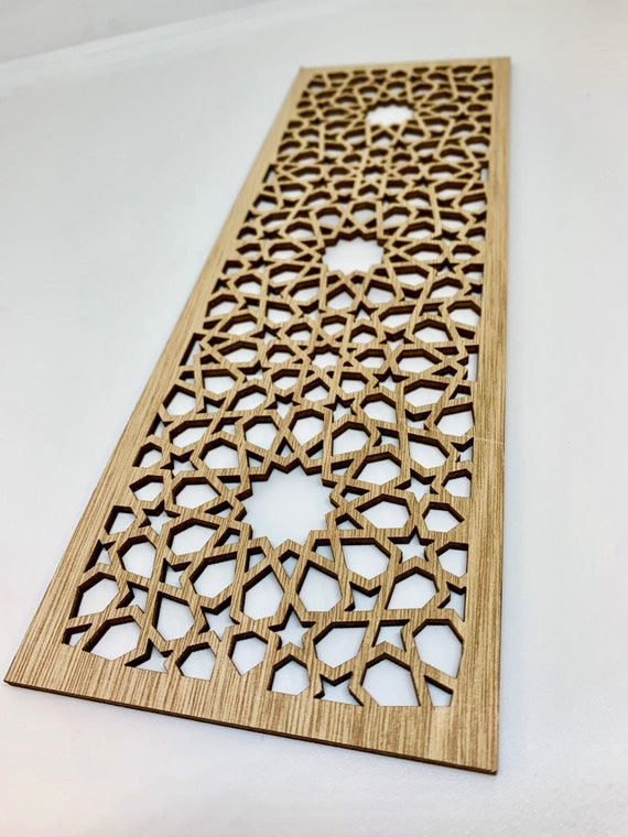Marokkaanse decoratieve houten panelen rechthoeken - Etsy België