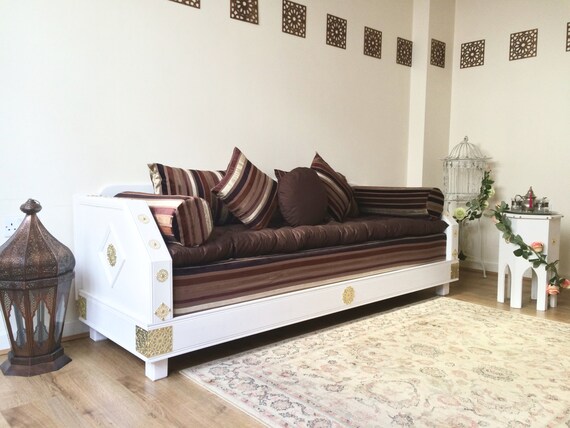 Luxurious Moroccan Couch 3 seater Sofa Sofa Bench Daybed | Etsy
