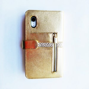 Skórzane etui na iPhone xs MAX, Etui-portfel na iPhone xs MAX, Skórzane etui-portfel. Etui na iPhone'a xs Max. Ręcznie wykonany. Mod. Idol