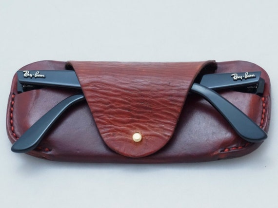 ray ban leather case