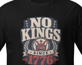 No Kings Since 1776 Short-Sleeve Unisex T-Shirt