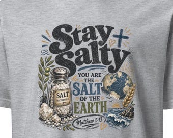 Salt of the Earth Stay Salty Short-Sleeve Unisex T-Shirt