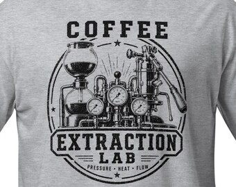 Coffee Extraction Lab Short-Sleeve Unisex T-Shirt