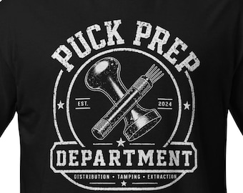 Espresso Puck Prep Short-Sleeve Unisex T-Shirt