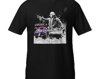 George Washington DJing Short-Sleeve Unisex T-Shirt