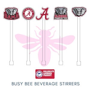 University of Alabama Beverage Stick Drink Stick