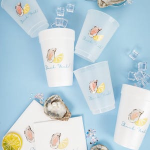 Shuck Yeah Oyster Cocktail Napkins - 20 Count Bild 3
