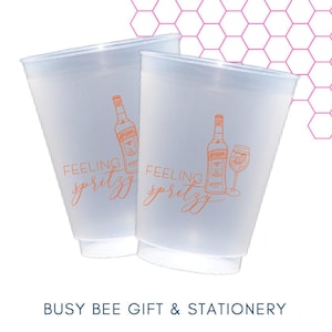 Feeling Spritzy Shatterproof Frost Flex Cups 16 oz set of 8