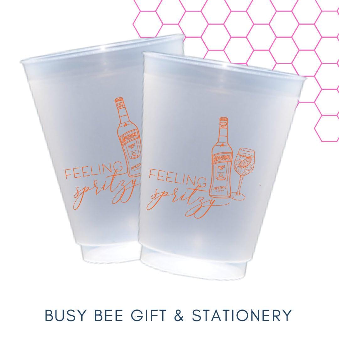 Feeling Spritzy Shatterproof Frost Flex Cups 16 oz set of 8