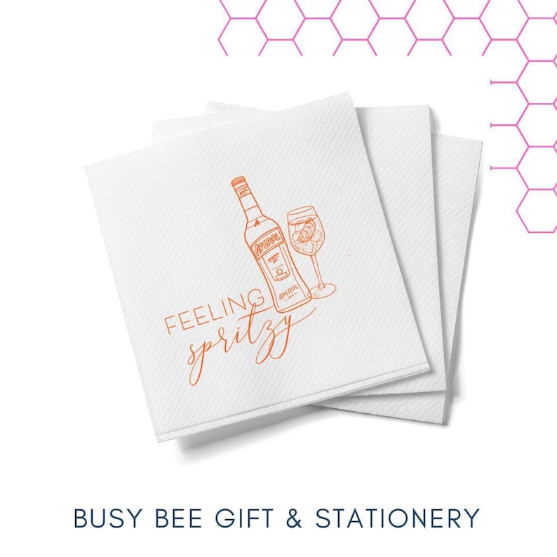 BusyBeeGift Cocktail Napkins