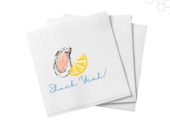 Shuck Yeah Oyster Cocktail Napkins - 20 Count