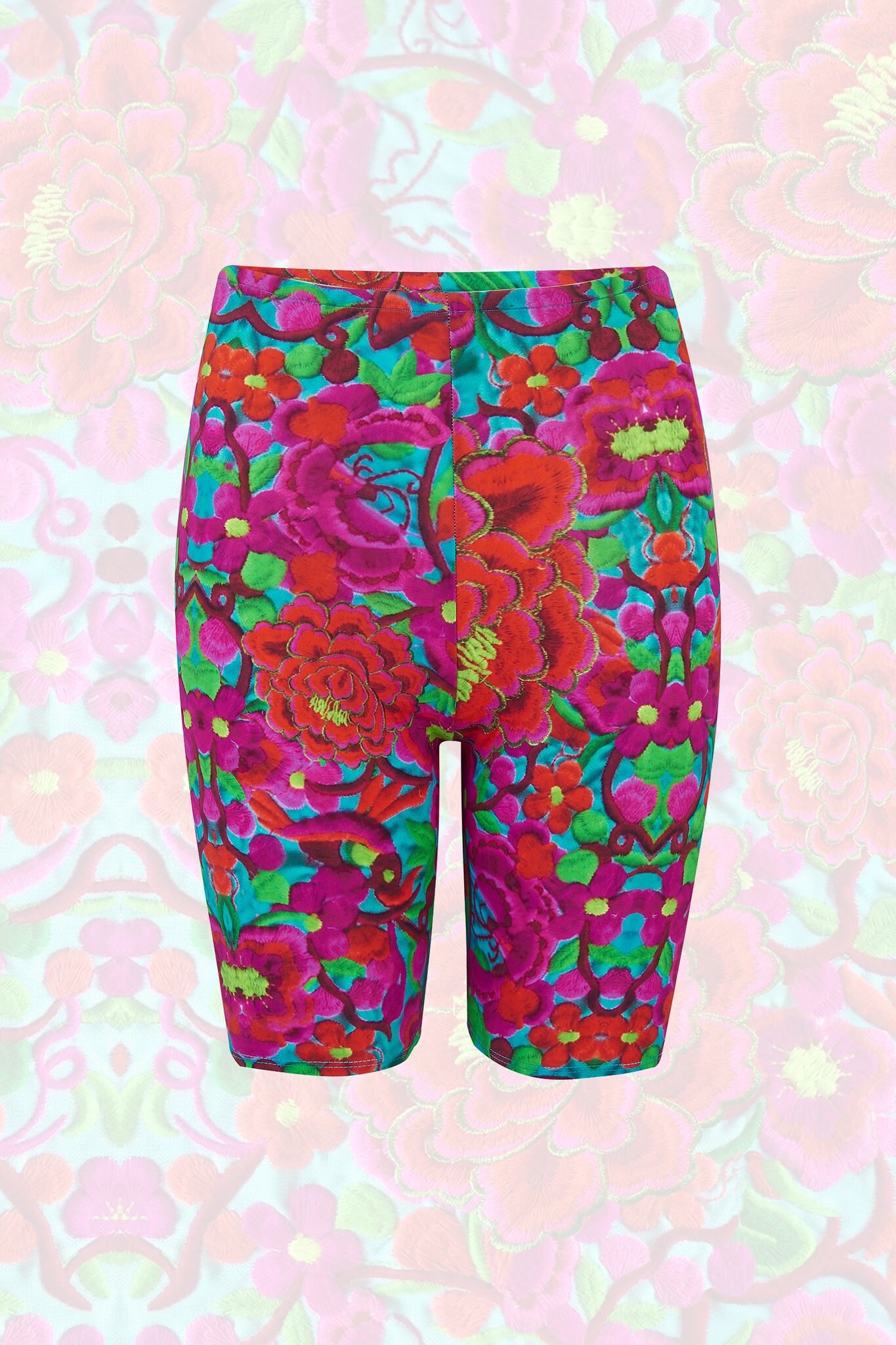 Patterned cycling shorts sale