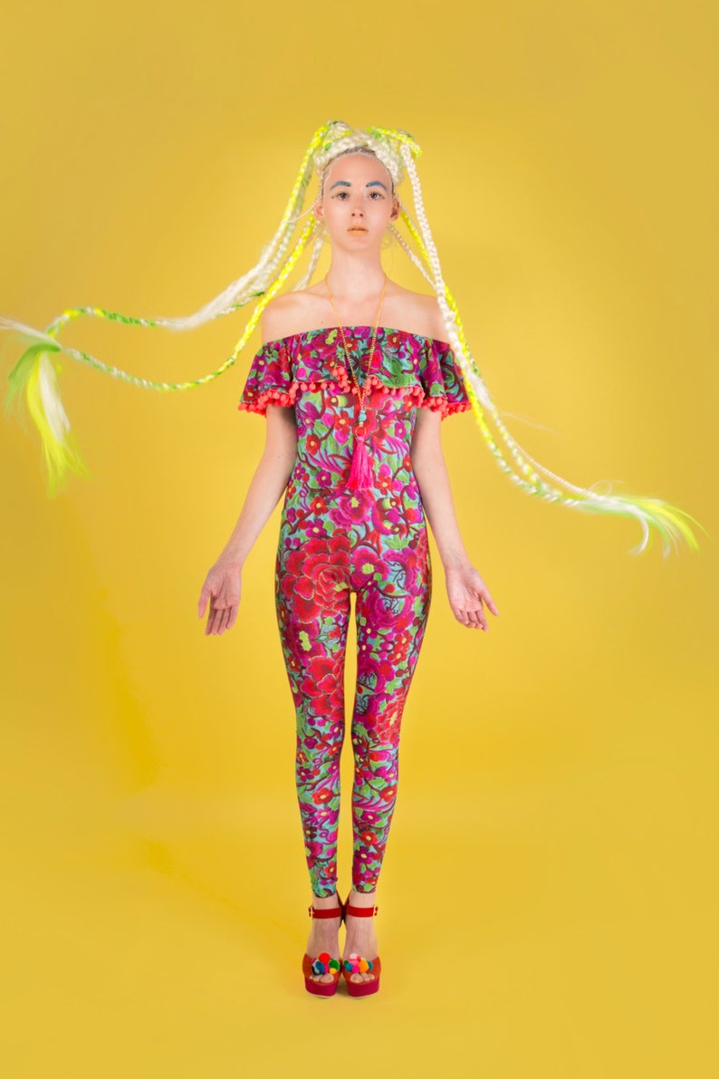 lycra jumpsuit festival