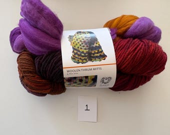 Fleece Artist Woolen Thrum Mitts Kit