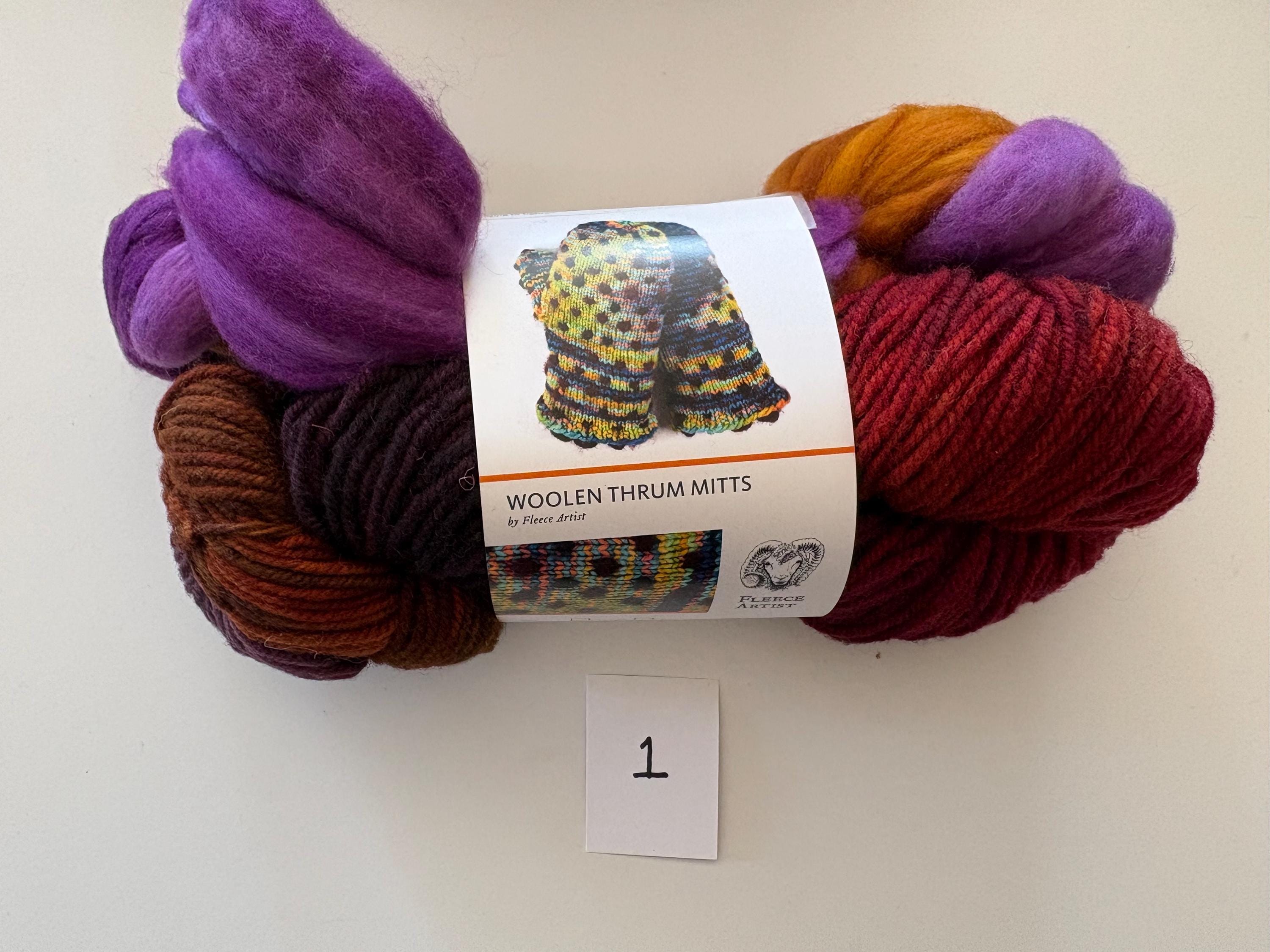 Fleece Artist Woolen Thrum Mitts Kit - Etsy Canada