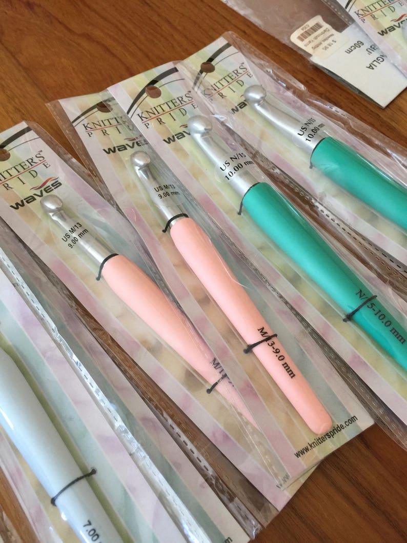 Knitter's Pride Waves Crochet Hook Etsy Canada