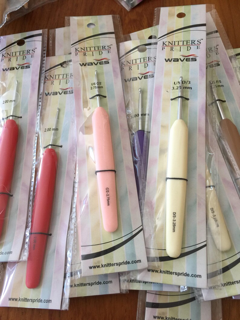 Knitter's Pride Waves Crochet Hook Etsy Canada